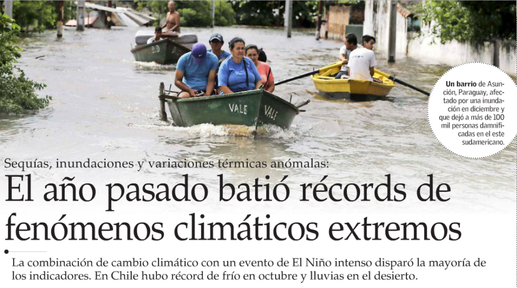 fenómenos climáticos extremos